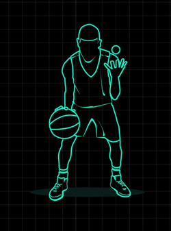 Tennis ball dribble